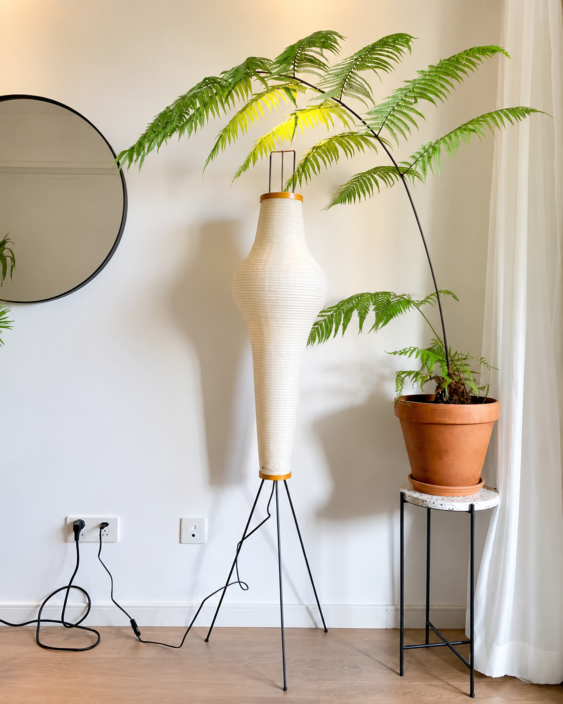 Ryo | Japanese Rice Paper Lantern Floor Lamp