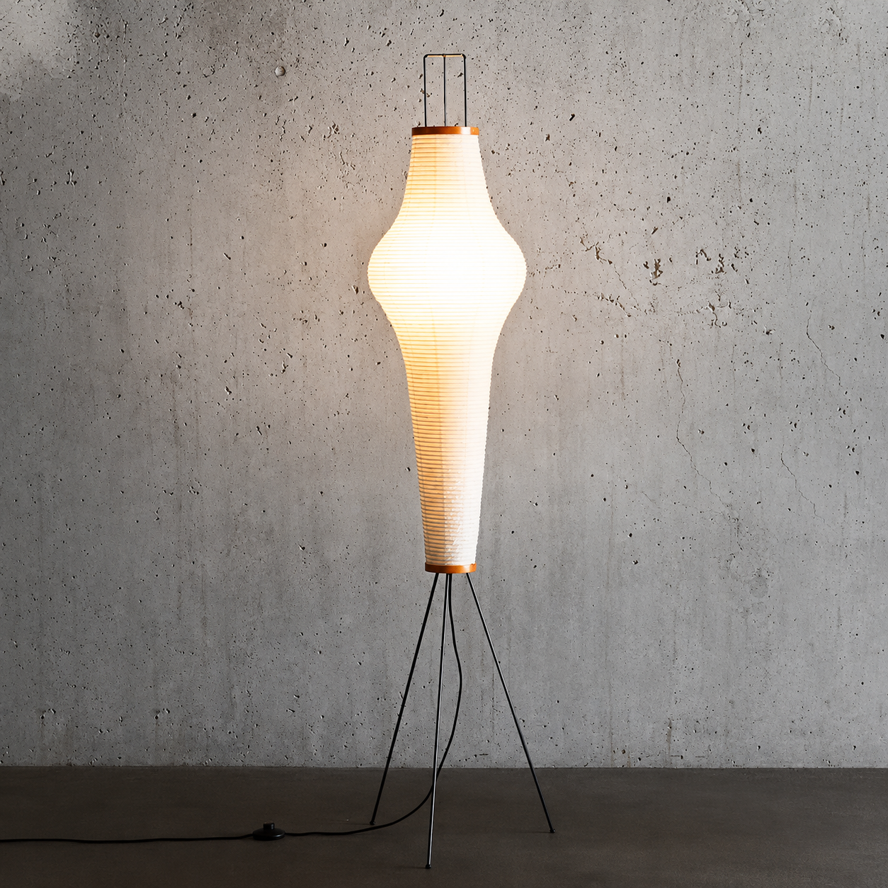 Ryo | Japanese Rice Paper Lantern Floor Lamp