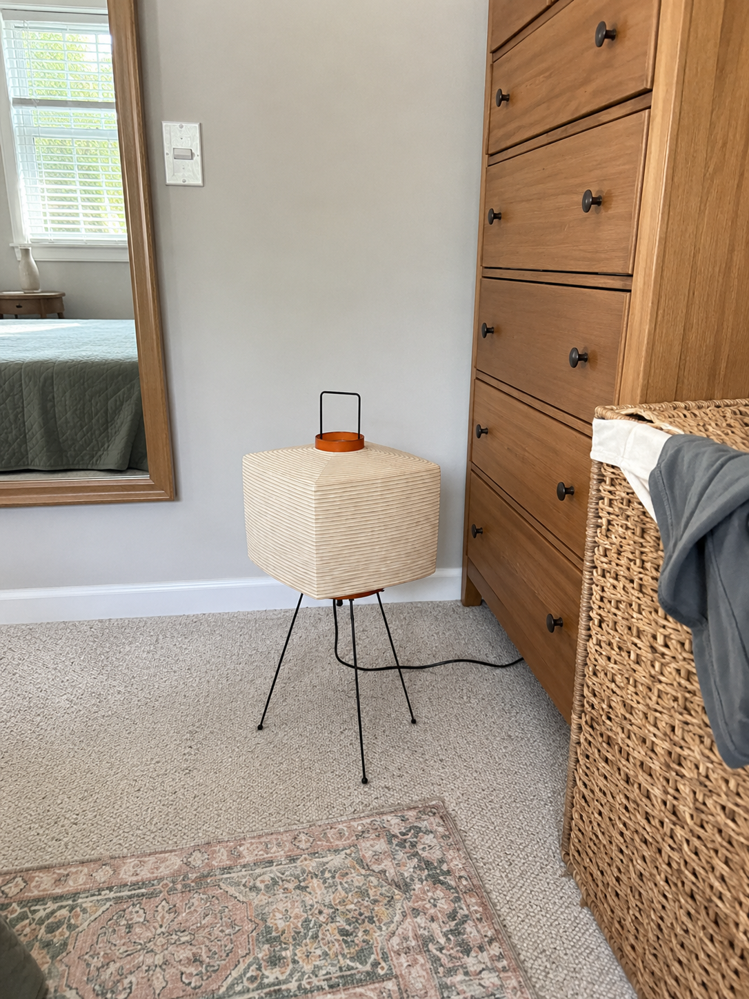 Hiro | Square Rice Paper Table Lamp