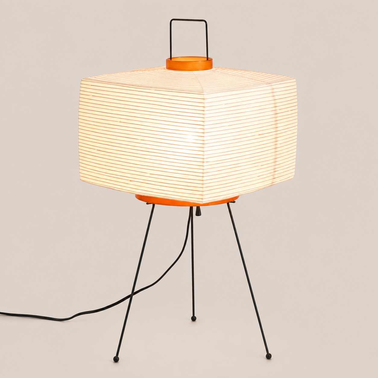 Hiro | Square Rice Paper Table Lamp