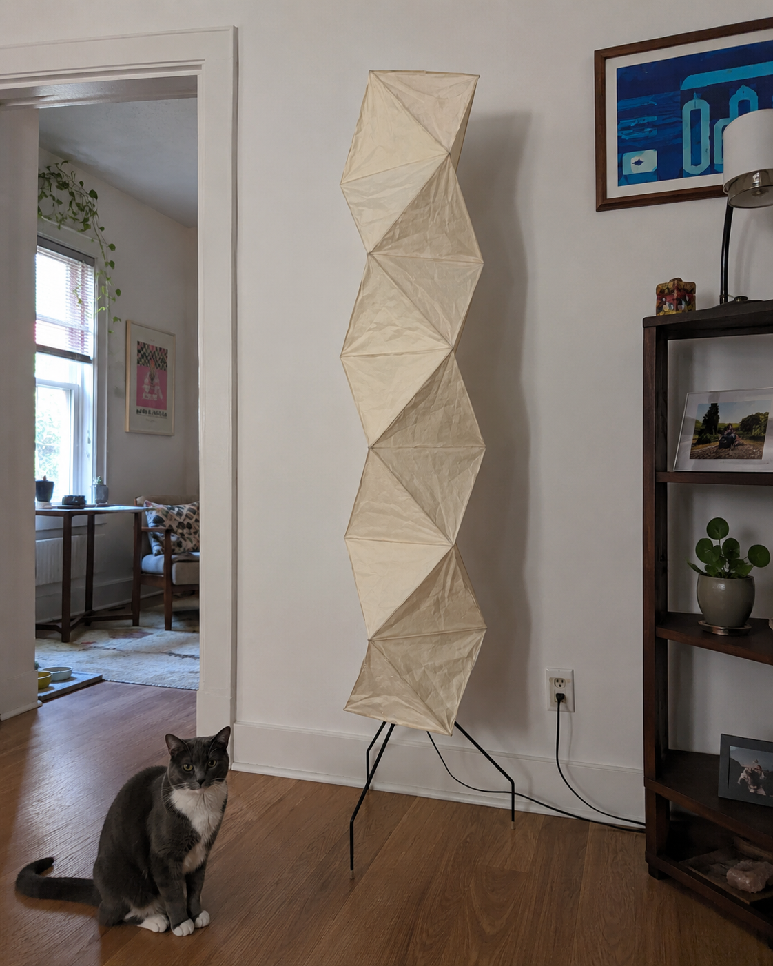 Haru | Japanese Vintage Iron Floor Lamp