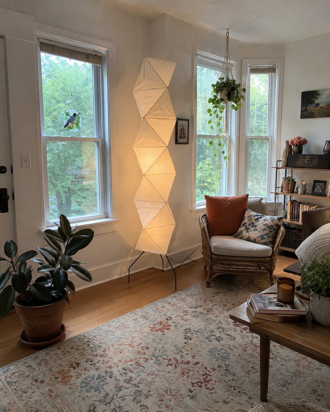 Haru | Japanese Vintage Iron Floor Lamp