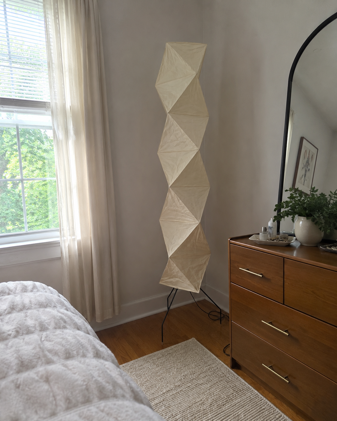 Haru | Japanese Vintage Iron Floor Lamp