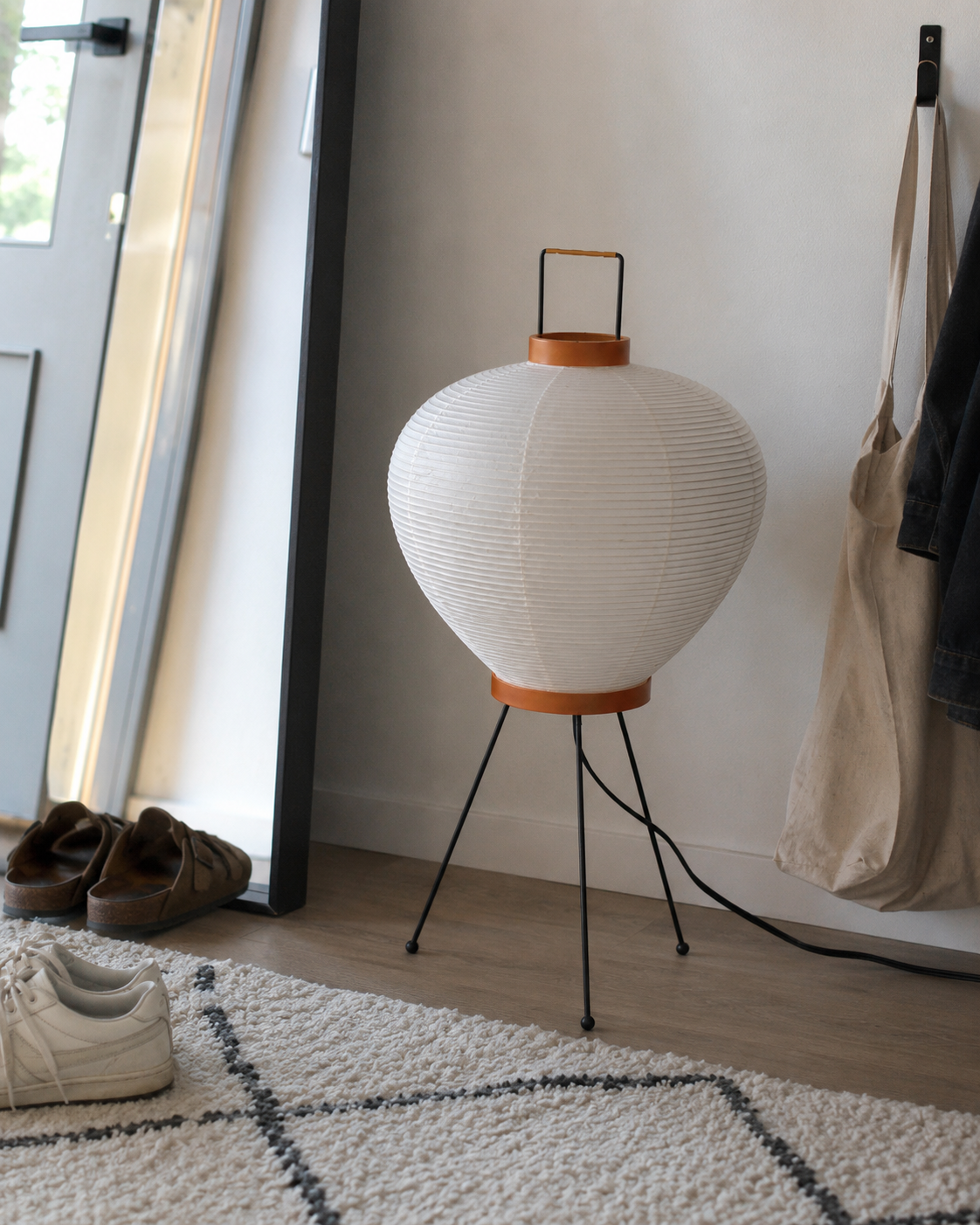 Daiki | Japanese Rice Paper Lantern Floor Lamp