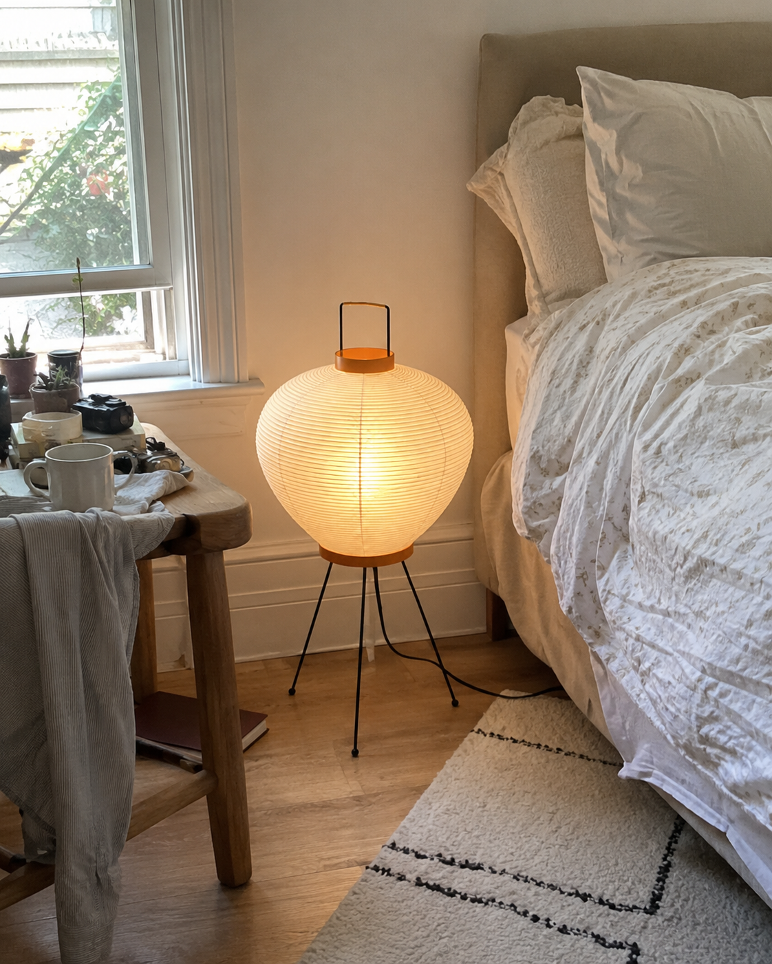 Daiki | Japanese Rice Paper Lantern Floor Lamp