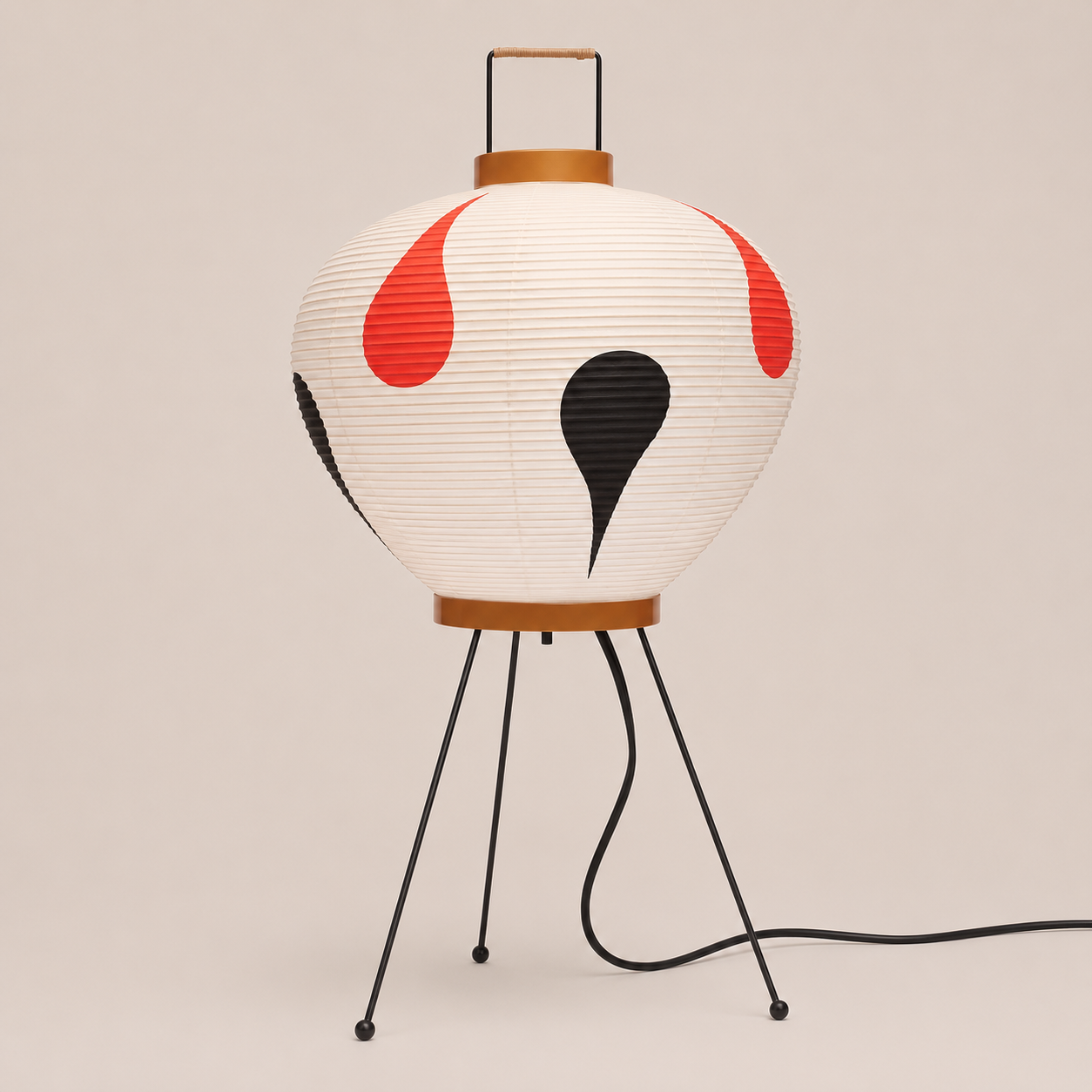 Riku | Japanese Rice Paper Lantern Floor Lamp