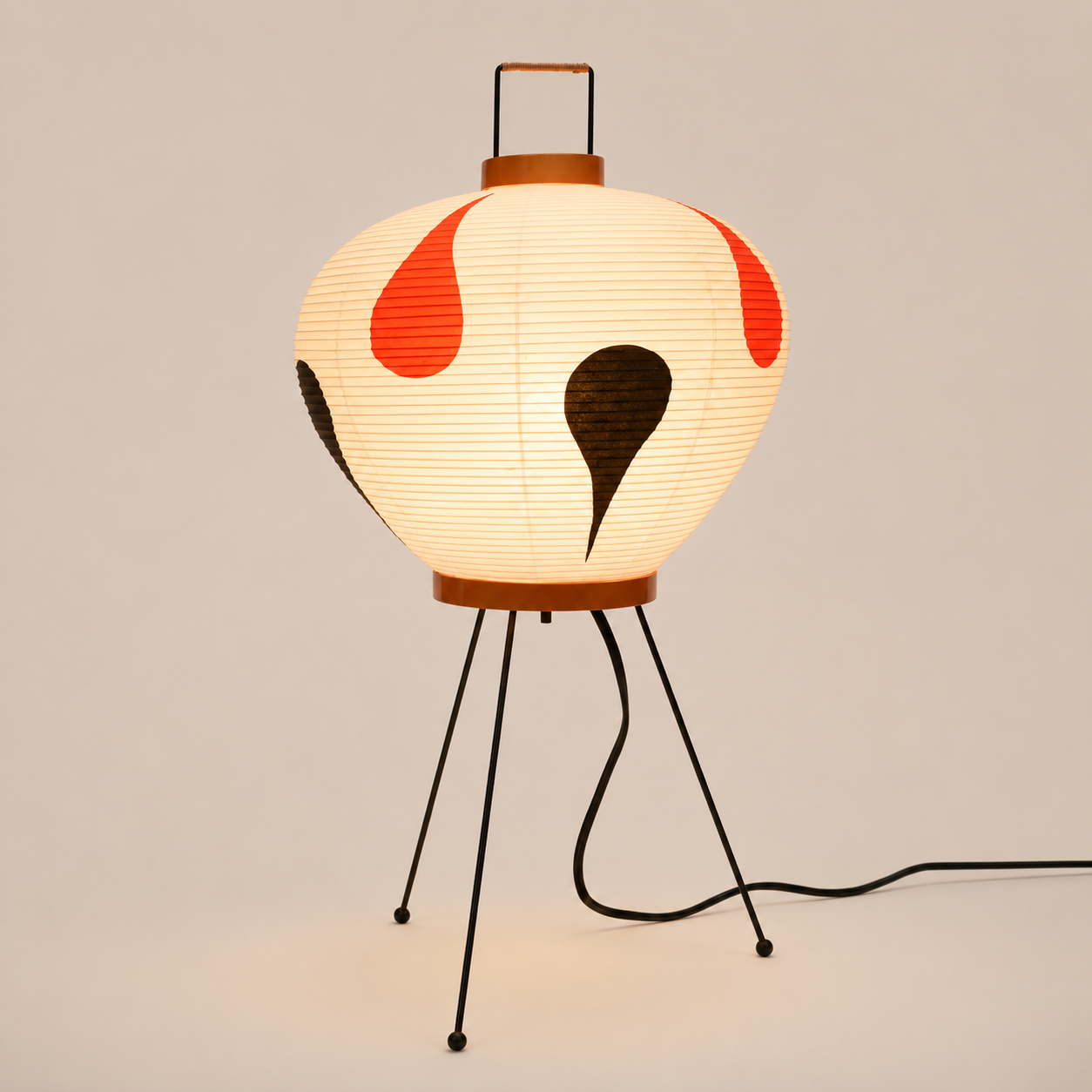 Riku | Japanese Rice Paper Lantern Floor Lamp