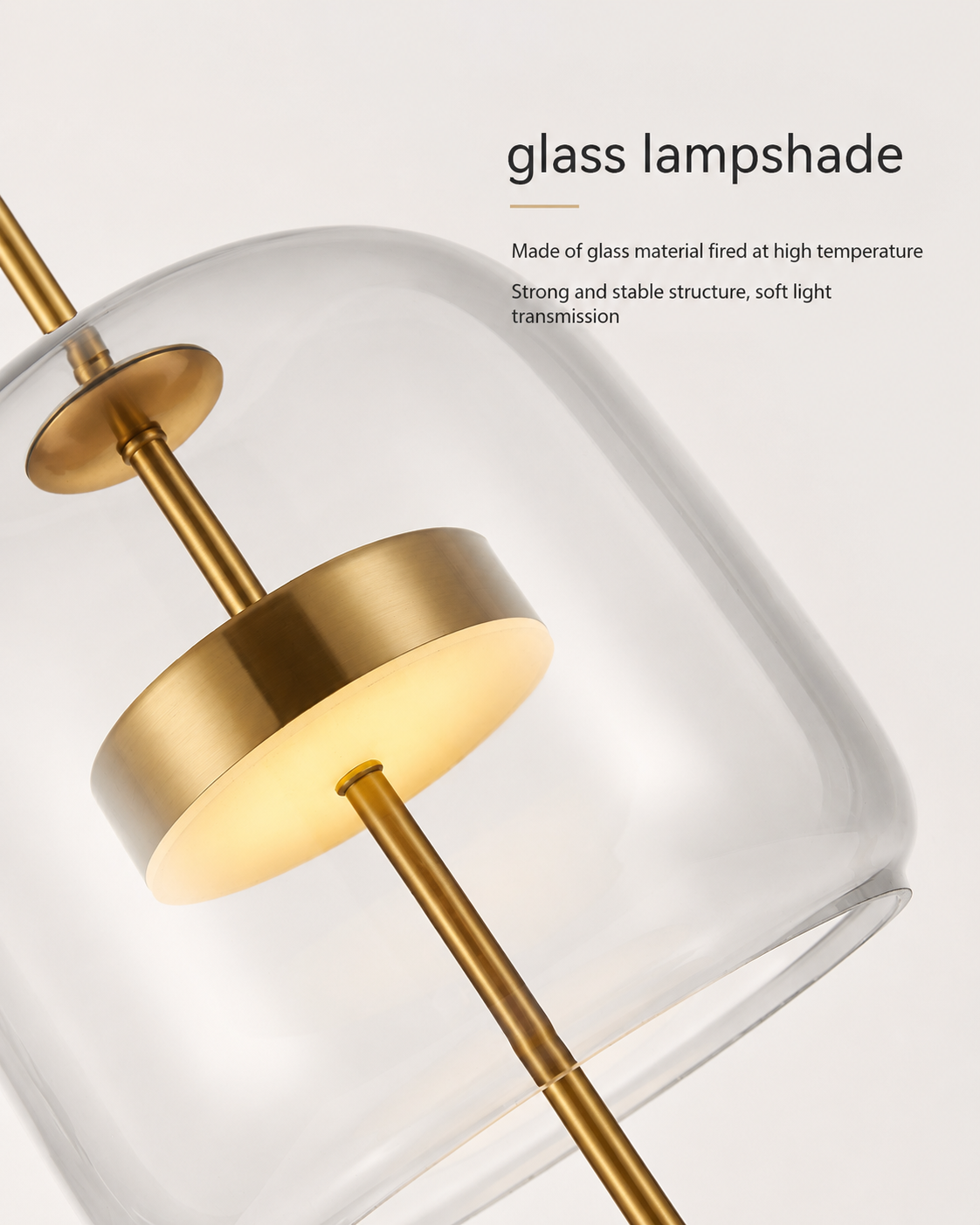Sienna | Modern Glass Bedside Lamp