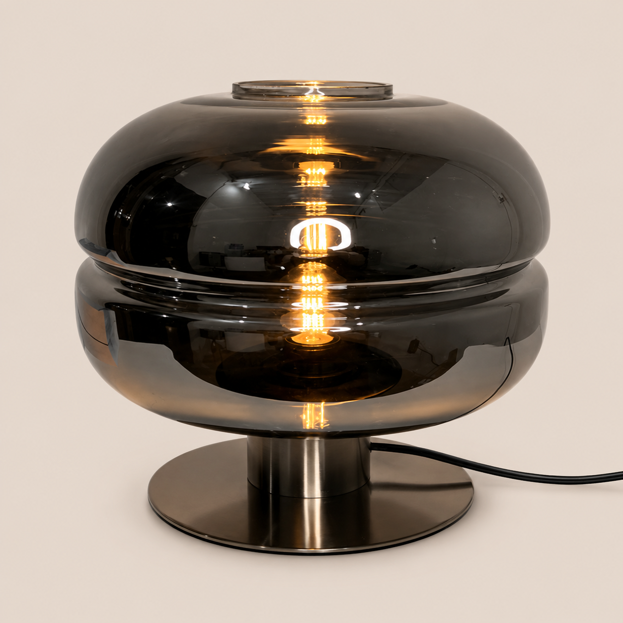Simone | Postmodern Glass Table Lamp