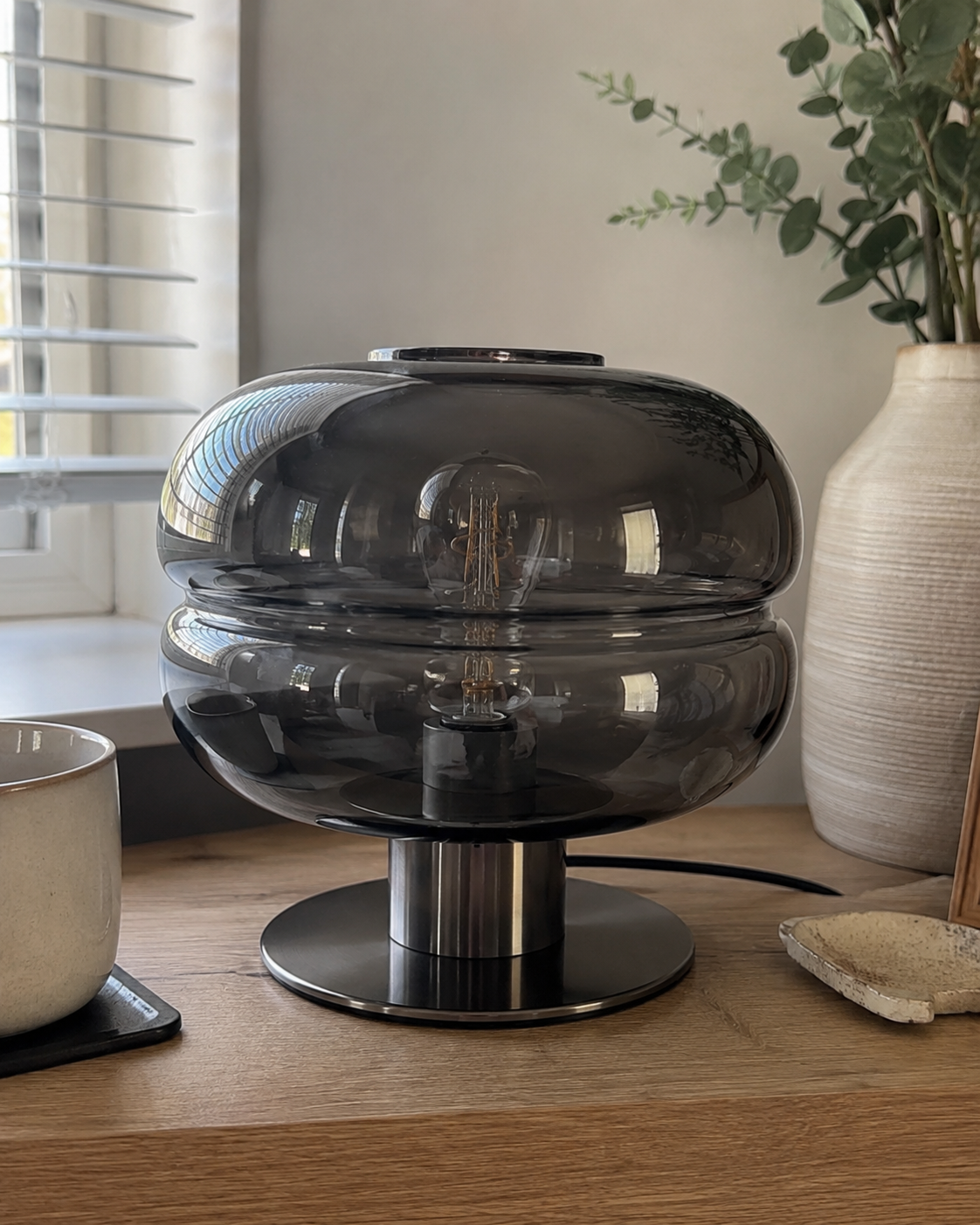 Simone | Postmodern Glass Table Lamp