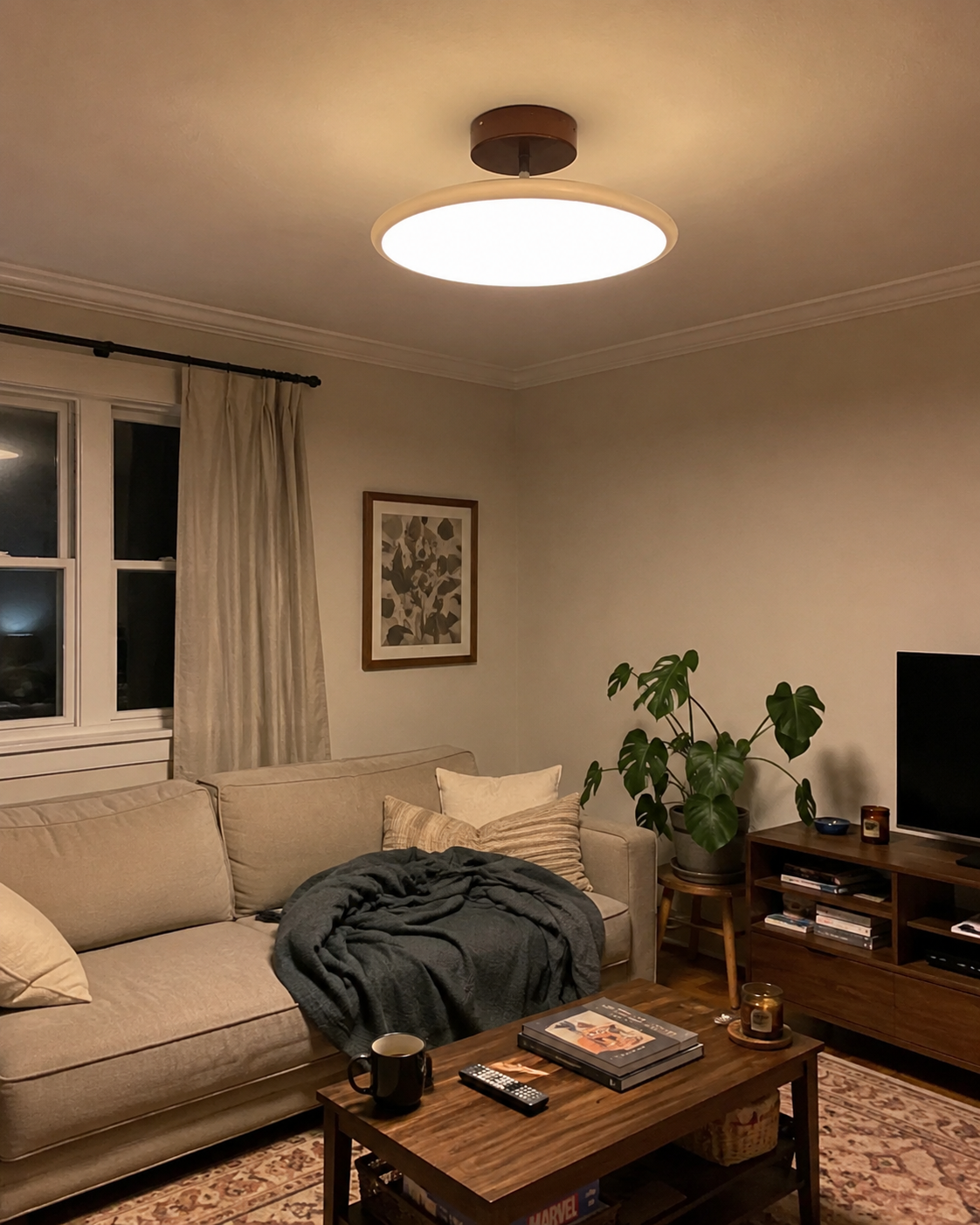 Sora | Modern Flush Mount Ceiling Light