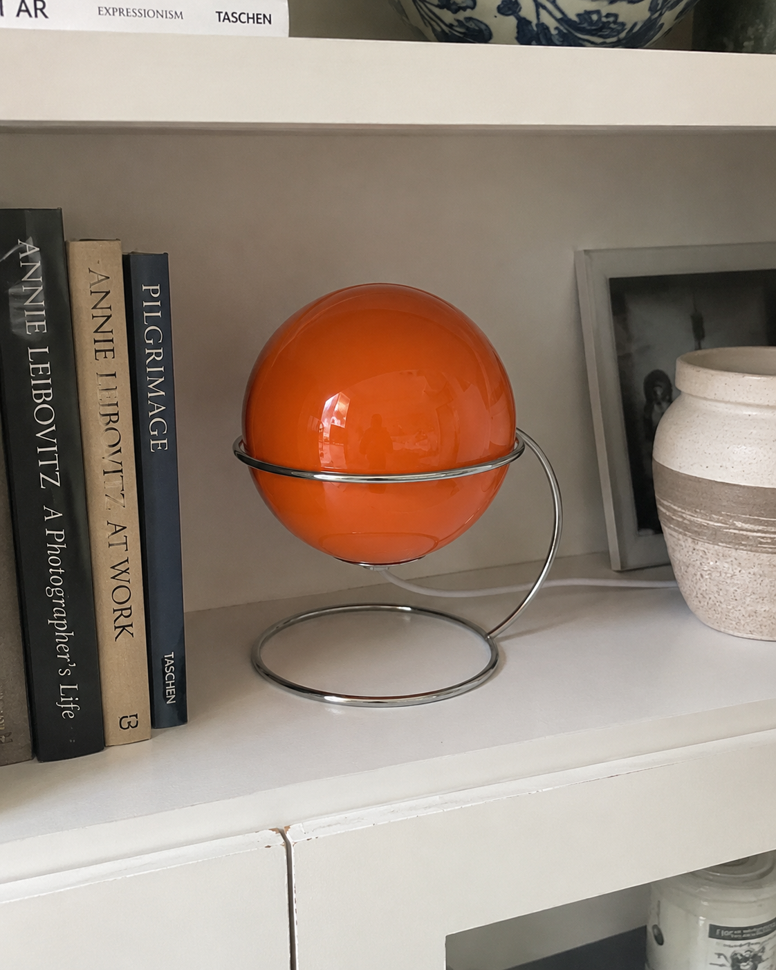 Seren | Modern Glass Coffee Table Lamp