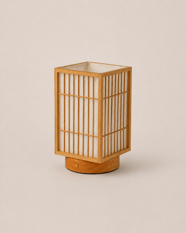 Kyoto | Handcrafted Bamboo Tatami Table Lamp