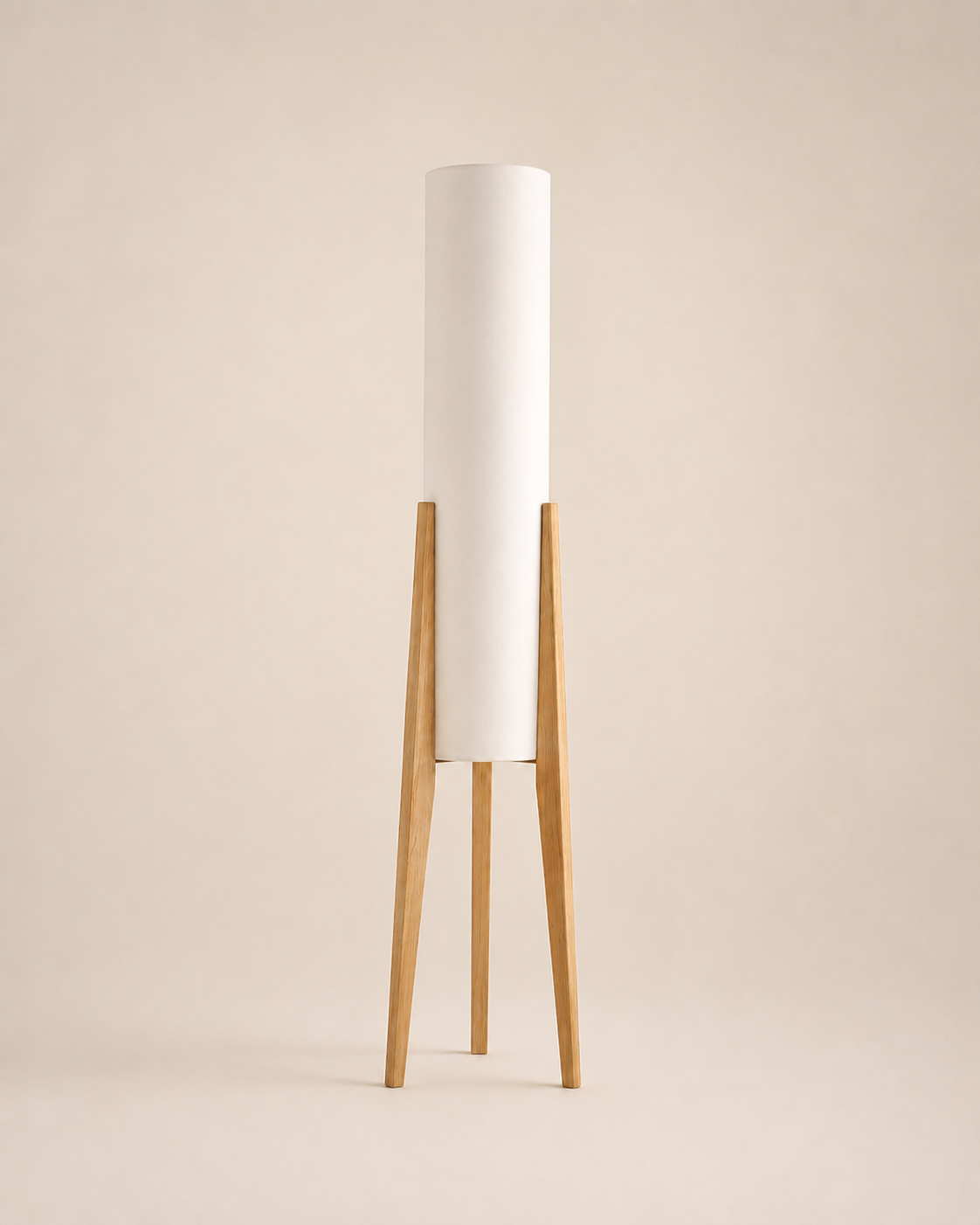 Willow | Japanese Wood Floor Lamp