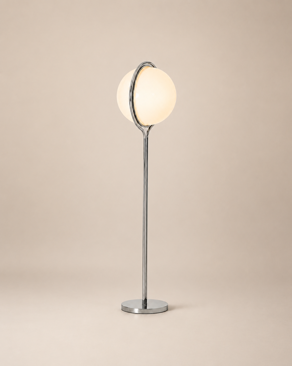 Callan | Bauhaus Acrylic Globe Floor Lamp