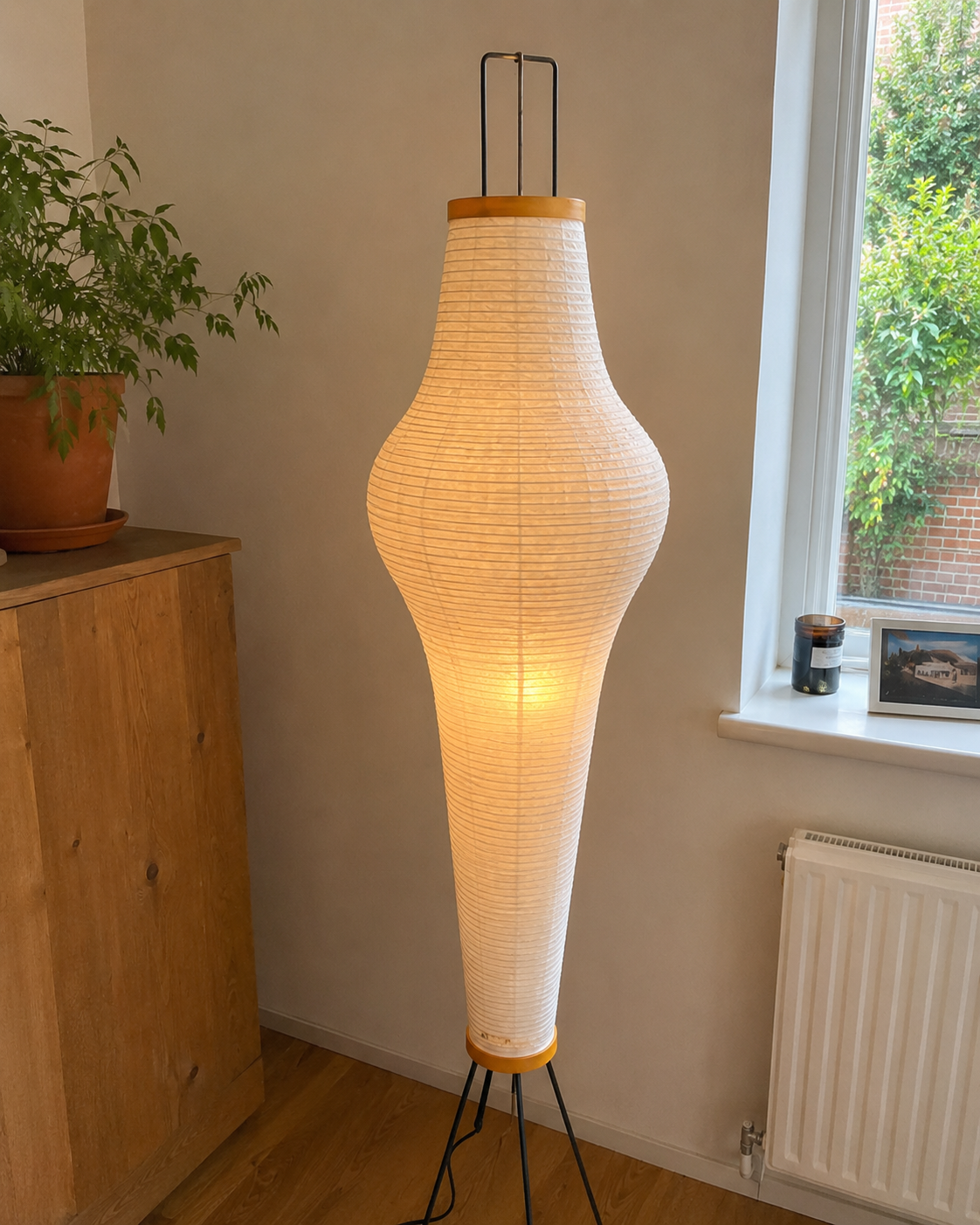 Ryo | Japanese Rice Paper Lantern Floor Lamp