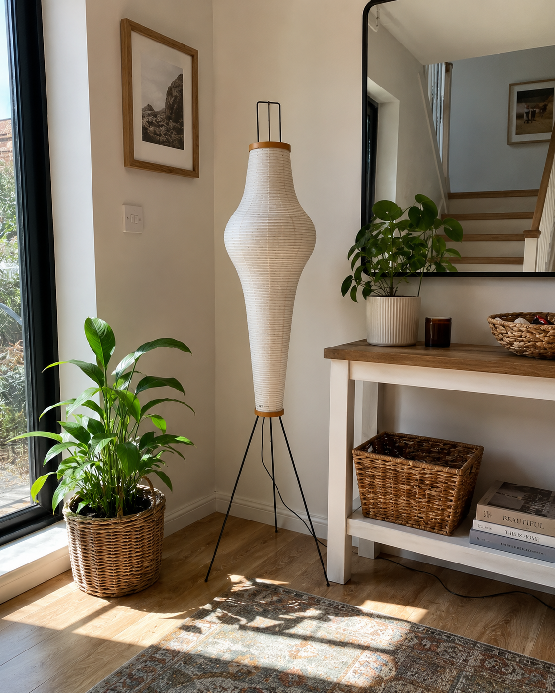 Ryo | Japanese Rice Paper Lantern Floor Lamp