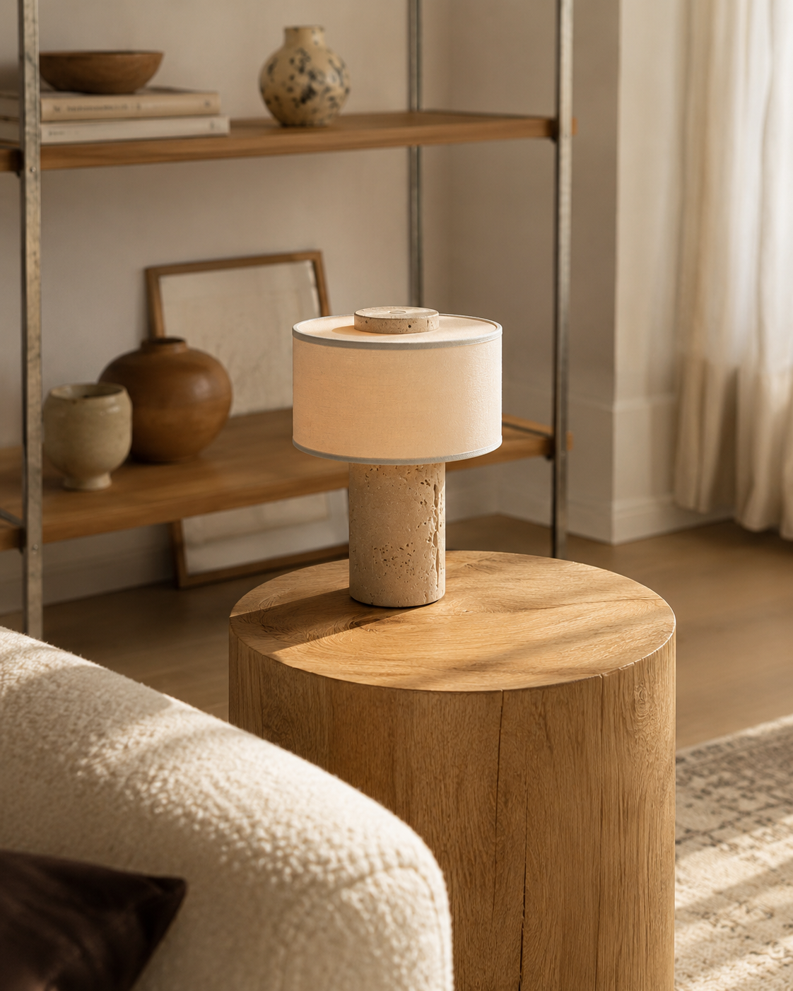 Sera | Calacatta Marble Table Lamp