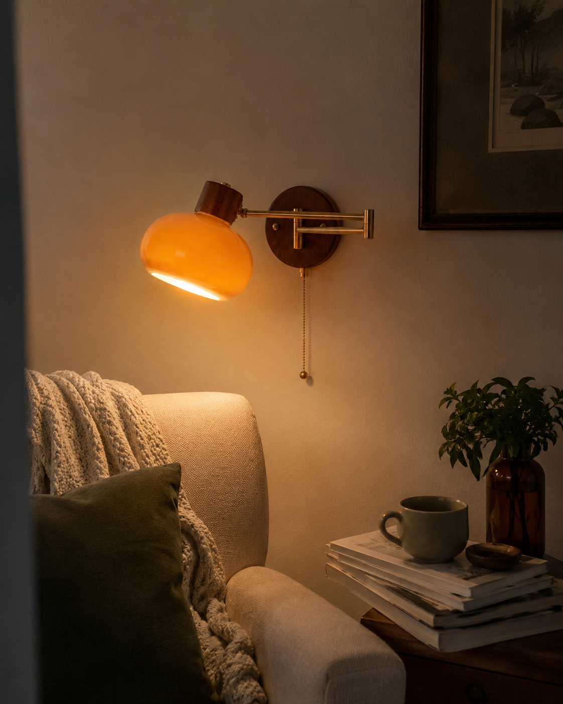 Kohaku | Swing Arm Wall Sconce