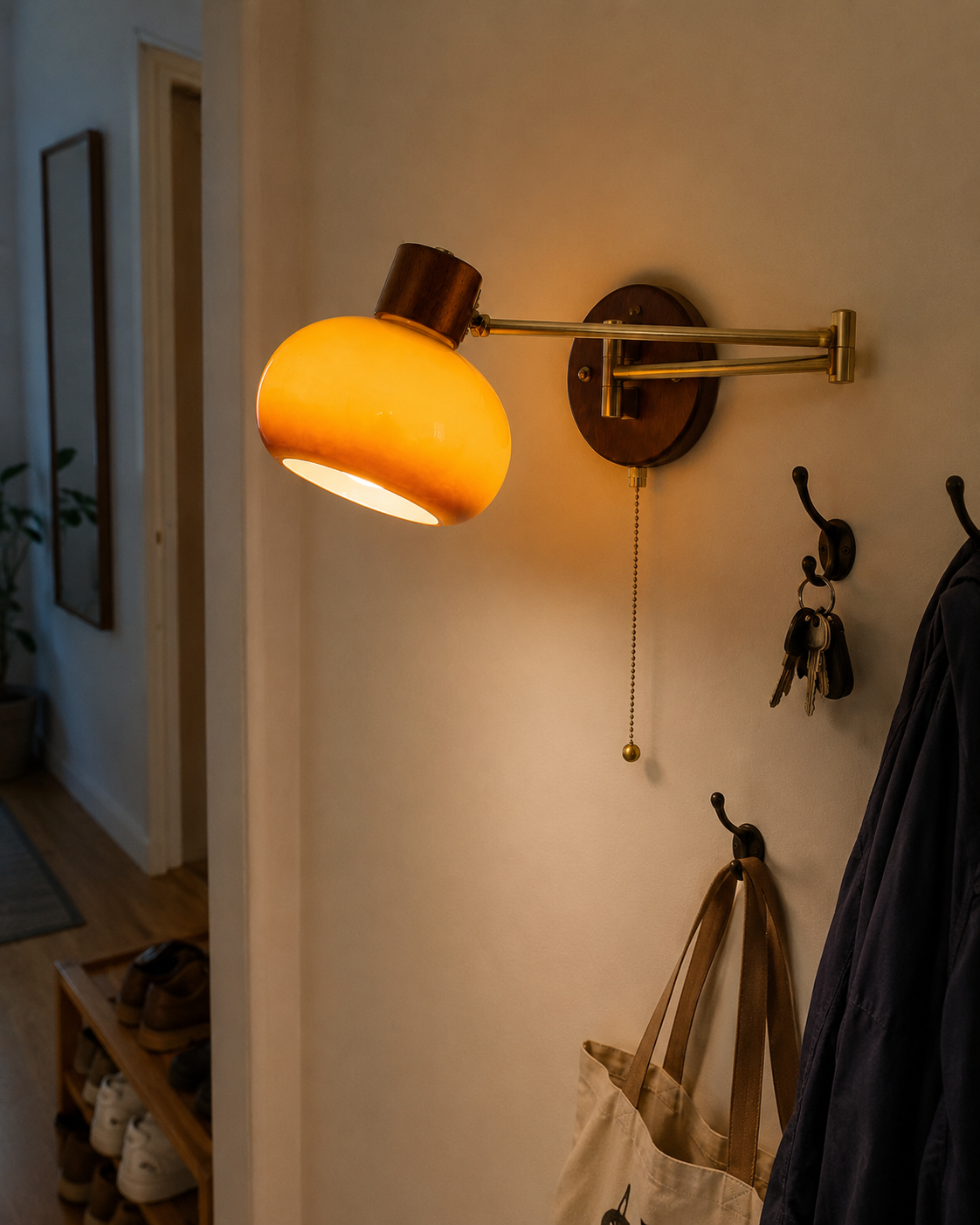 Kohaku | Swing Arm Wall Sconce