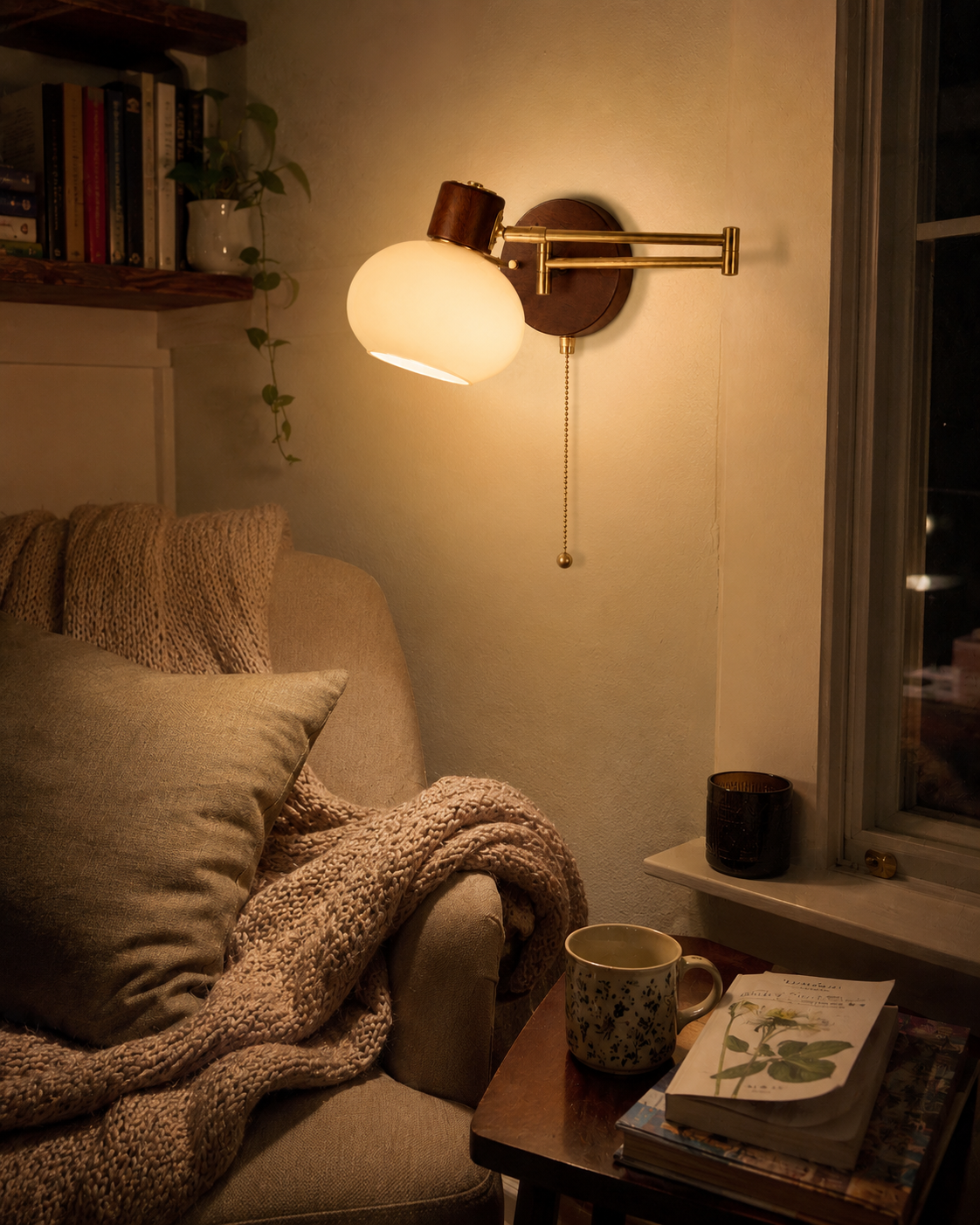Kohaku | Swing Arm Wall Sconce