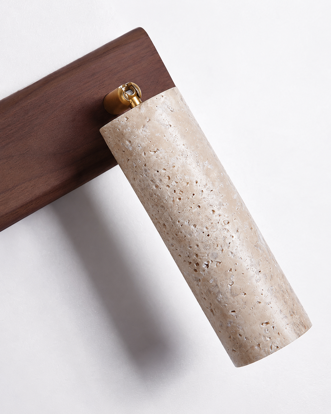 Iwa | Travertine Pivot Wall Sconce