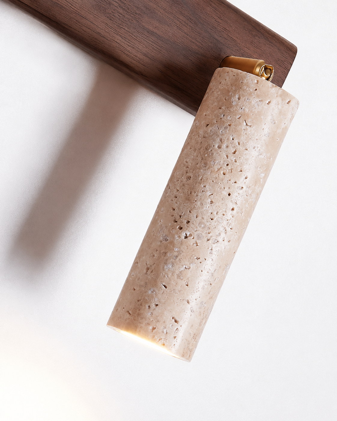 Iwa | Travertine Pivot Wall Sconce