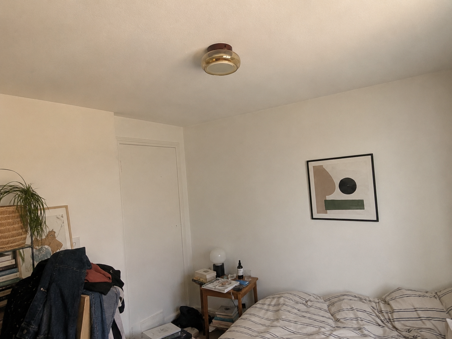 Tondo | Cognac Glass Flush Mount Ceiling Light