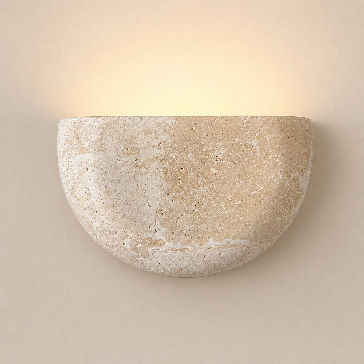 Dune | Travertine Wall Sconce
