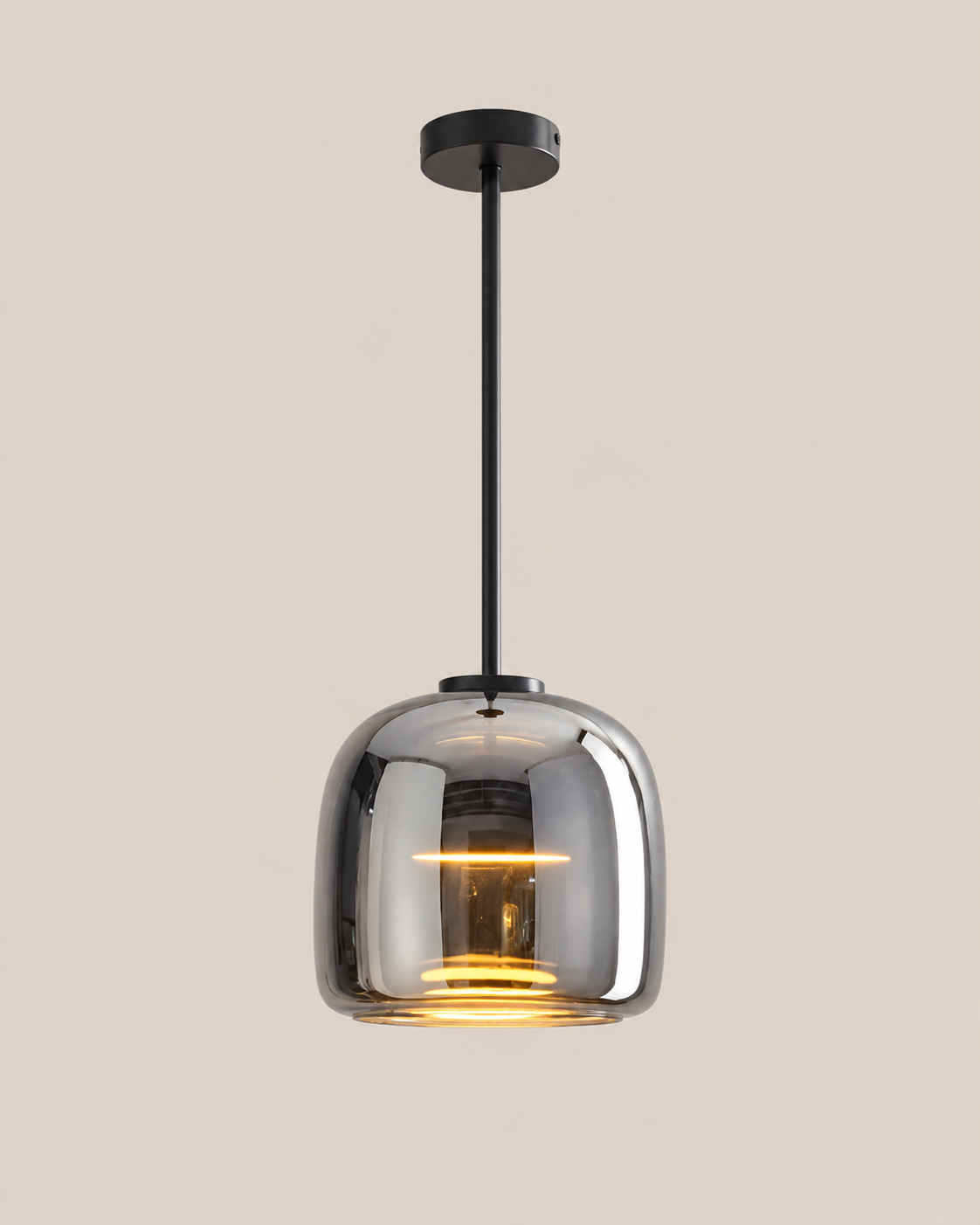 Haze | Smoked Glass Pendant Light