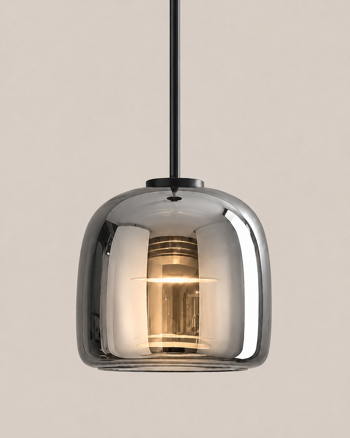 Haze | Smoked Glass Pendant Light