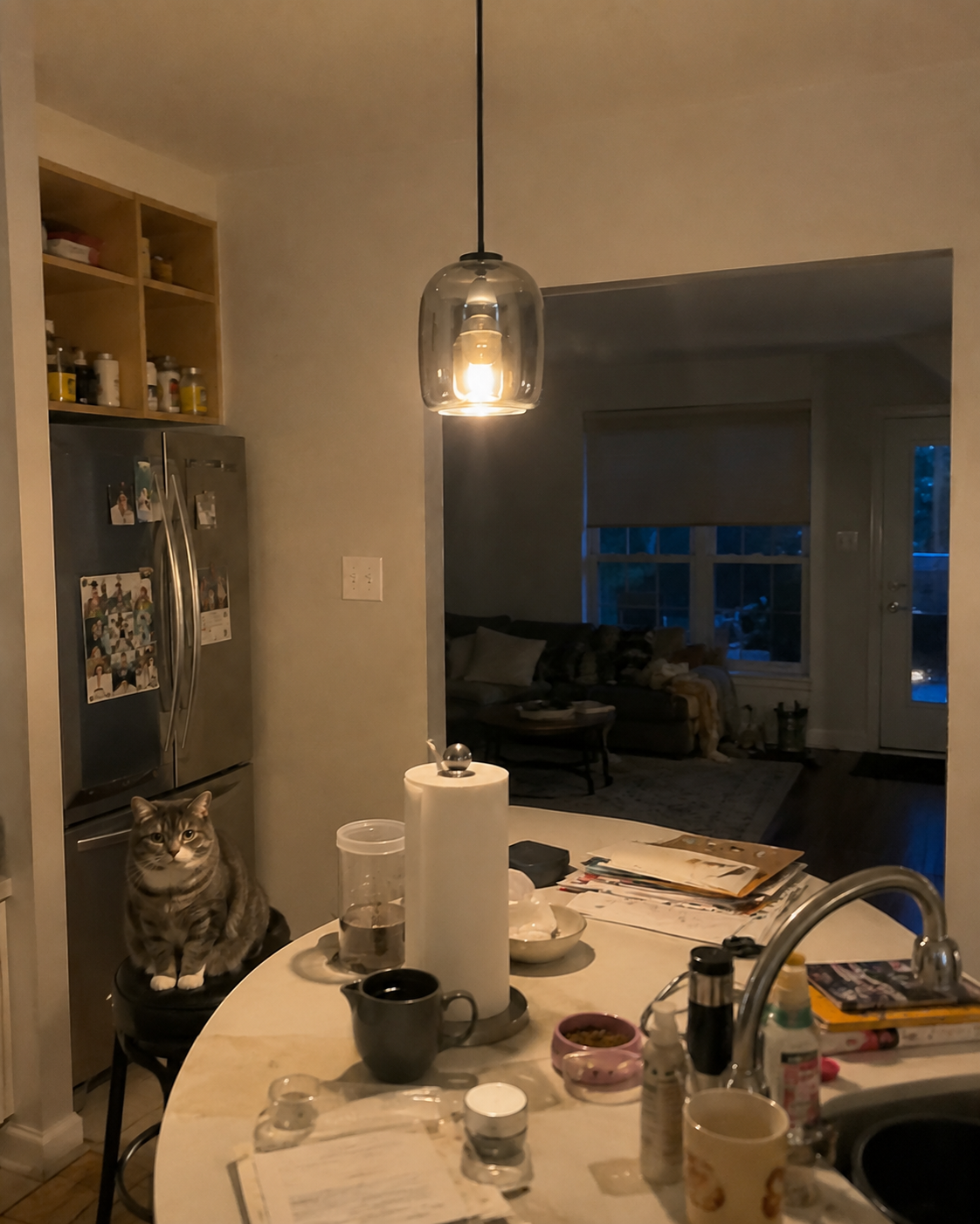 Haze | Smoked Glass Pendant Light