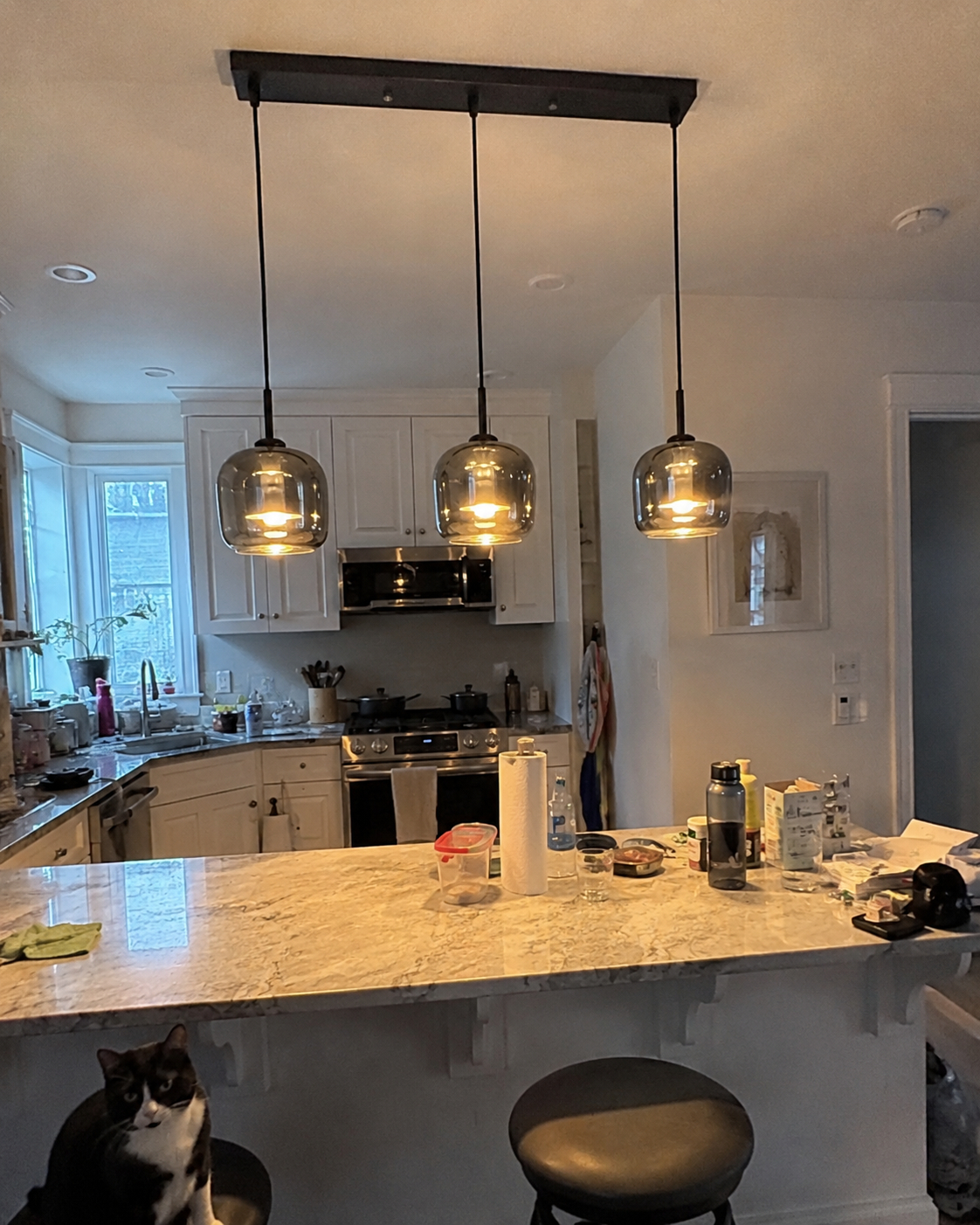 Haze | Smoked Glass Pendant Light
