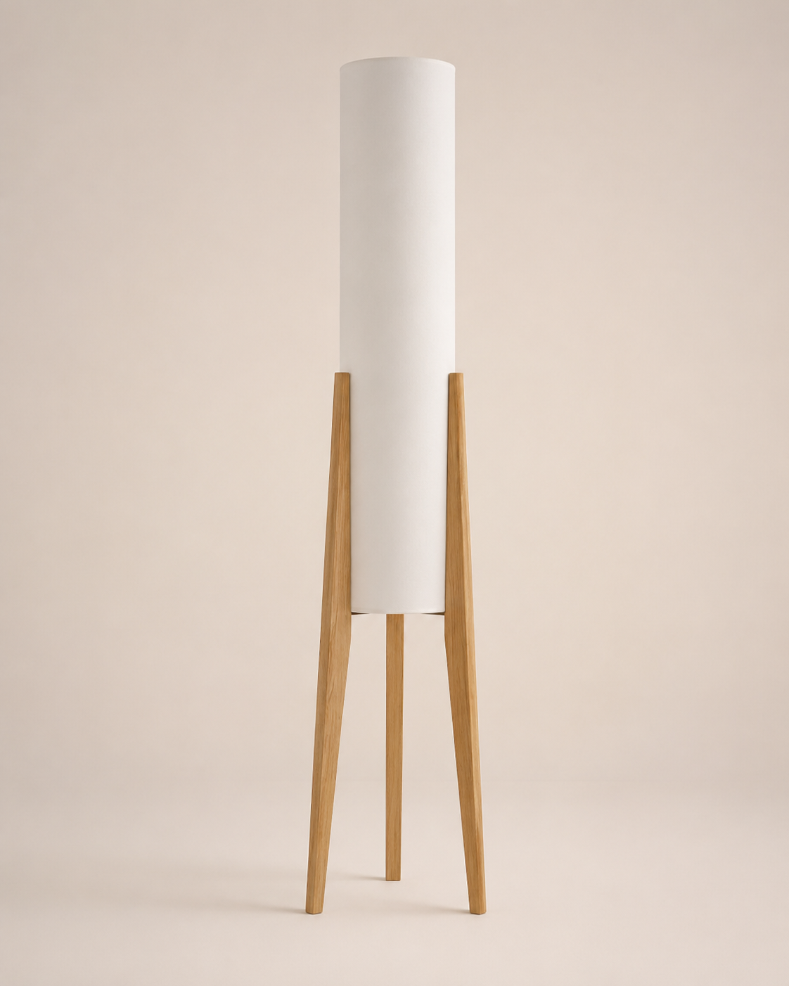 Willow | Japanese Wood Floor Lamp
