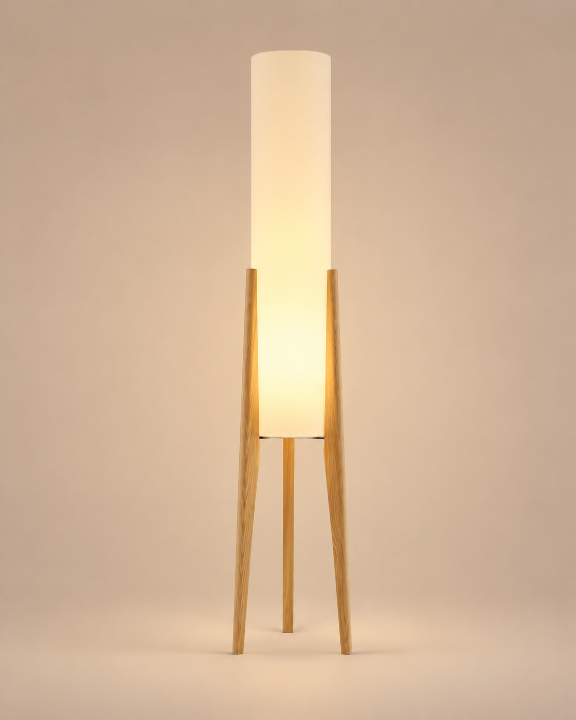 Willow | Japanese Wood Floor Lamp