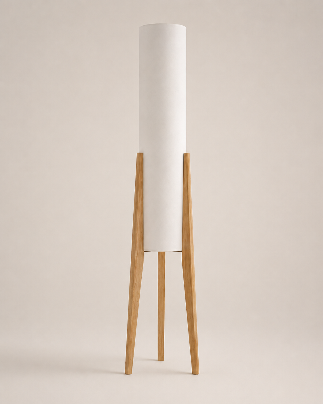 Willow | Japanese Wood Floor Lamp