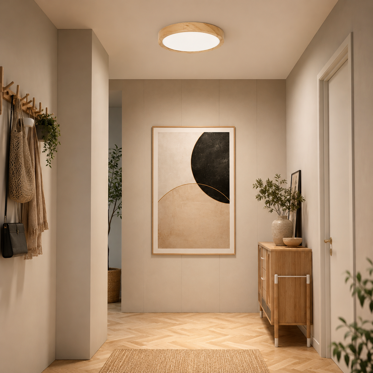 Owen | Modern LED Flush Mount Ceiling Light