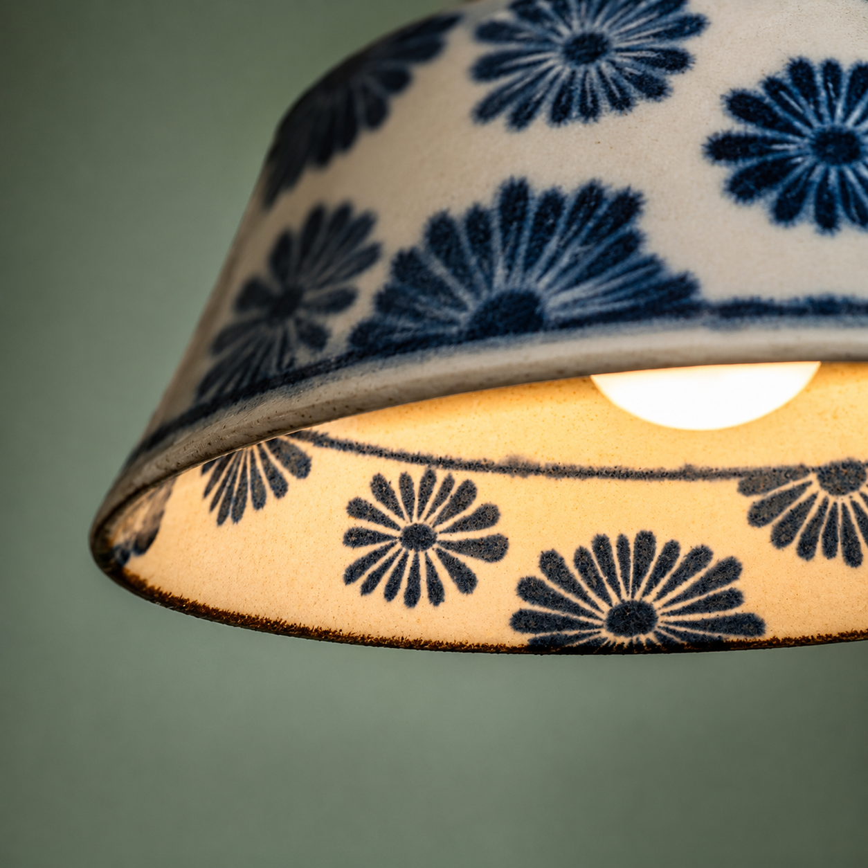 Wei | Retro Ceramic Pendant Light