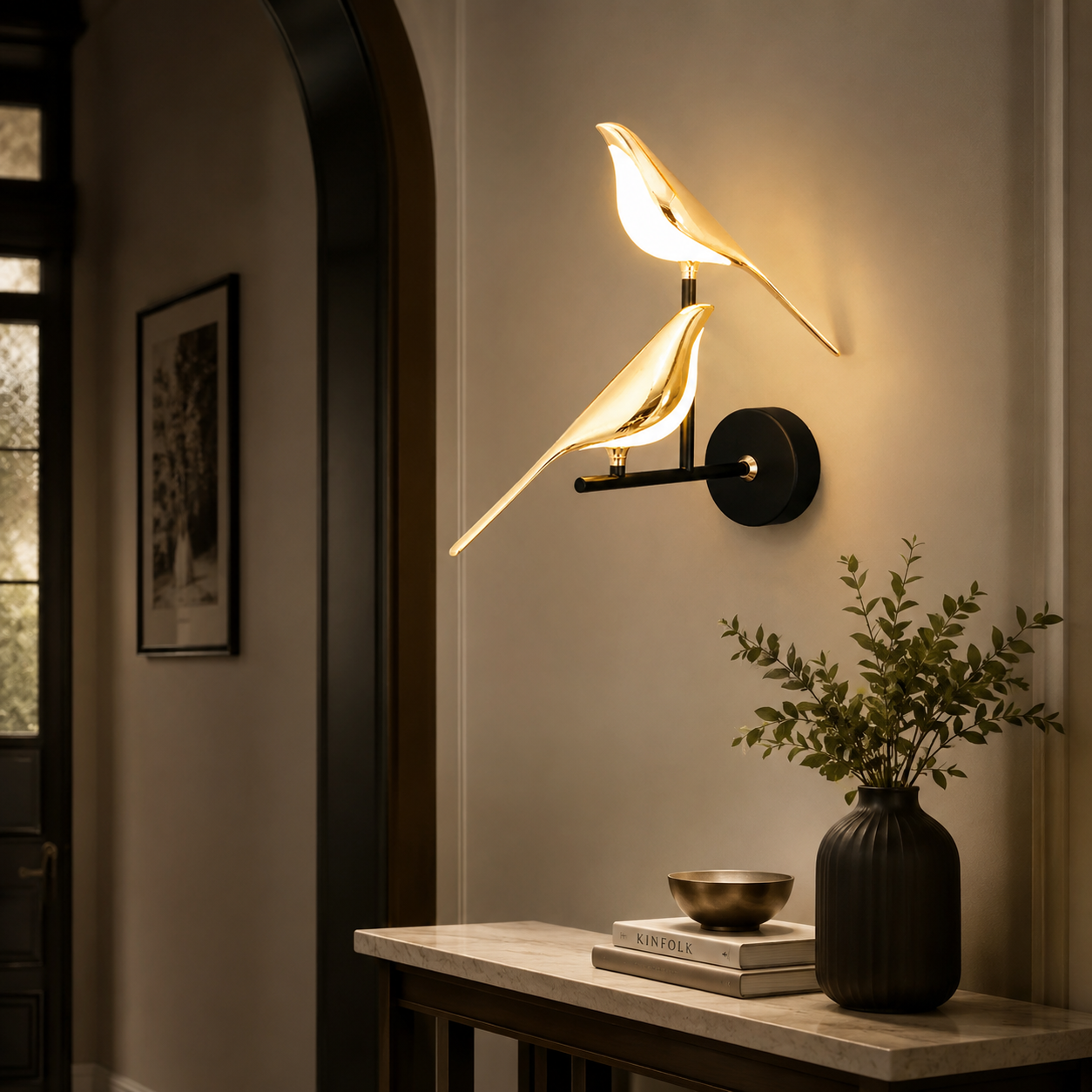 Robin | Modern Bird Wall Sconce