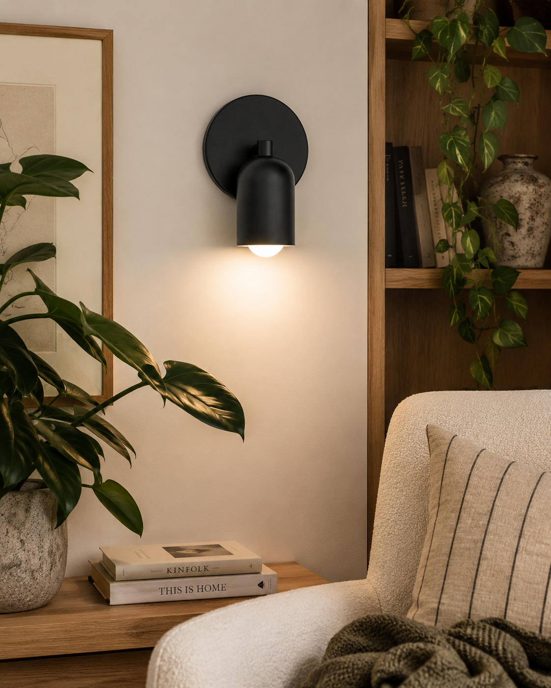 Saga | Nordic Glass Wall Sconce