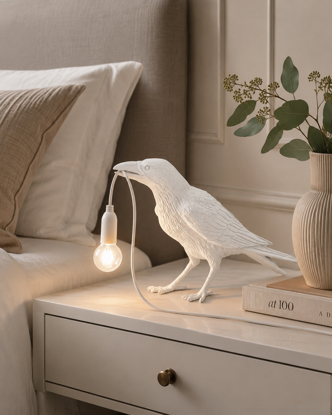 Corvin | Midnight Raven Desk Lamp