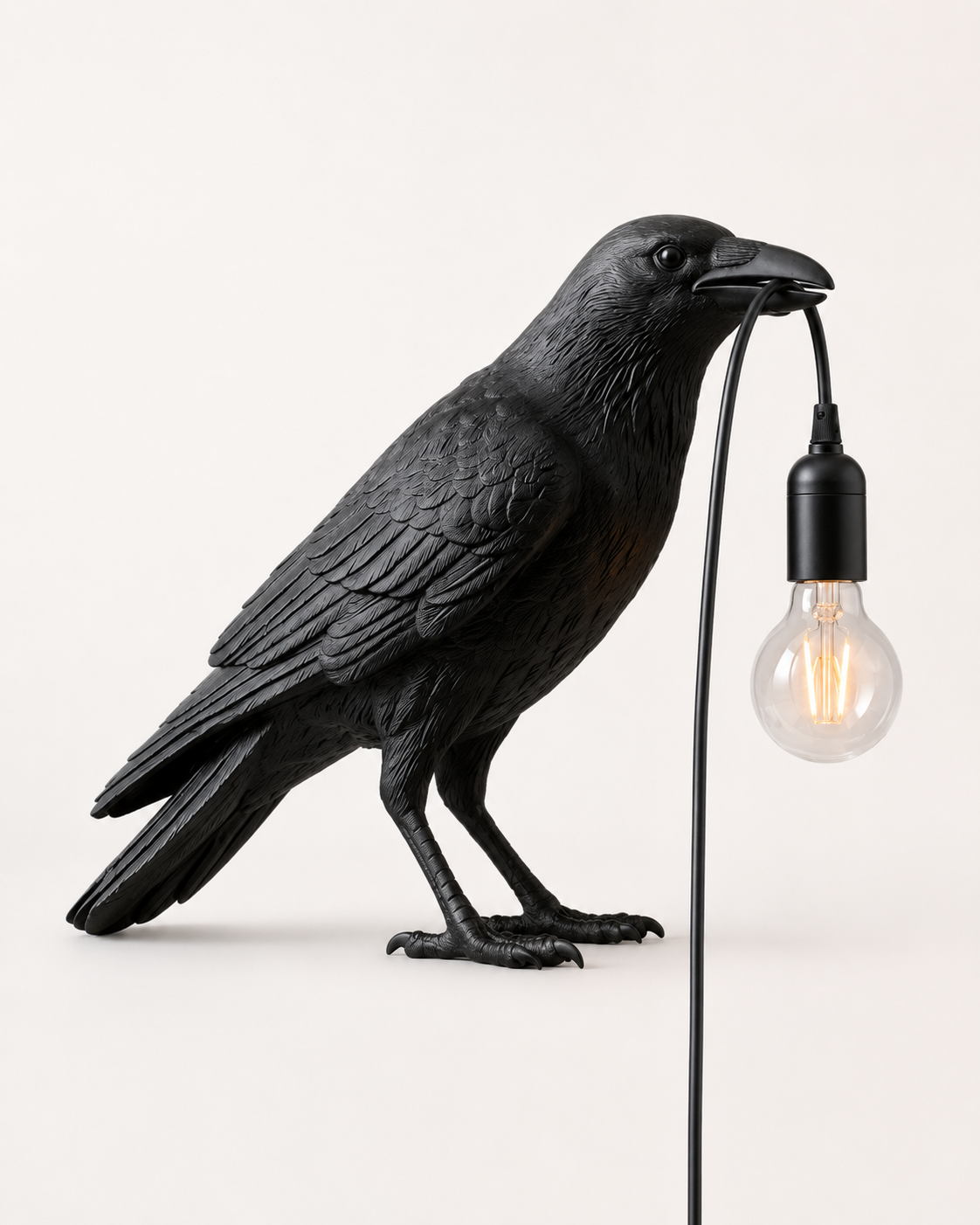 Corvin | Midnight Raven Desk Lamp