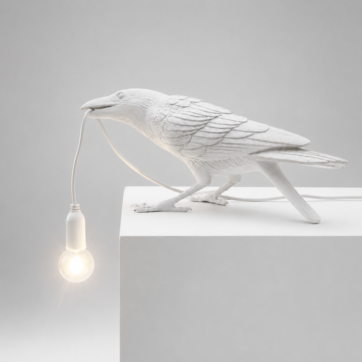 Corvin | Midnight Raven Desk Lamp