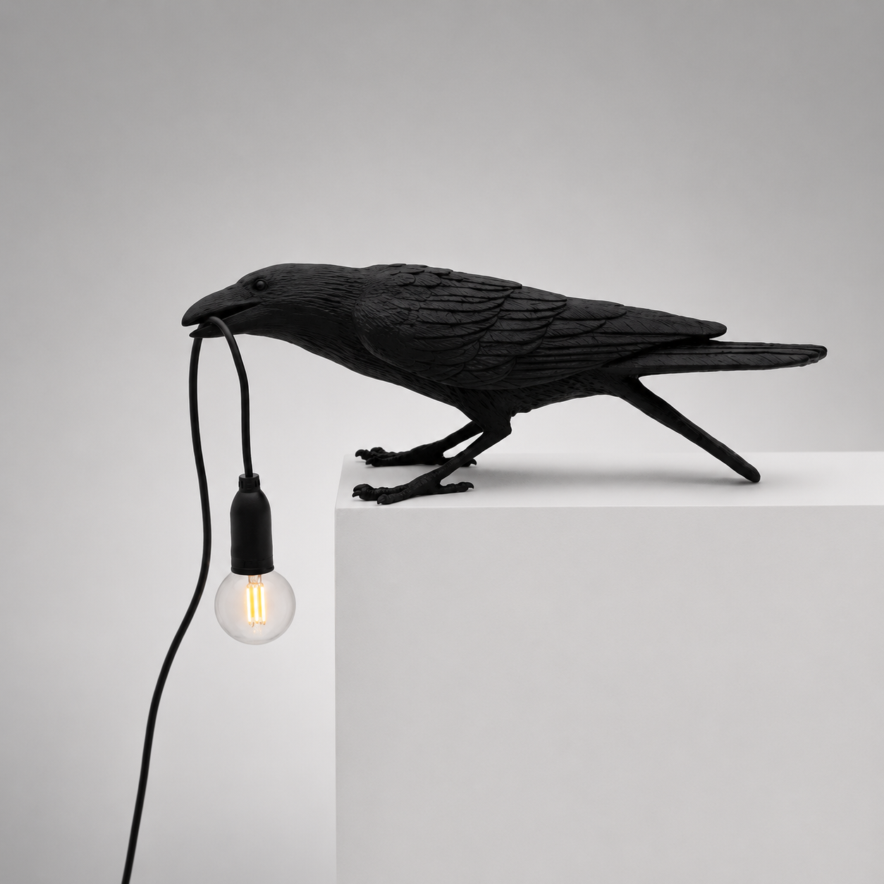 Corvin | Midnight Raven Desk Lamp
