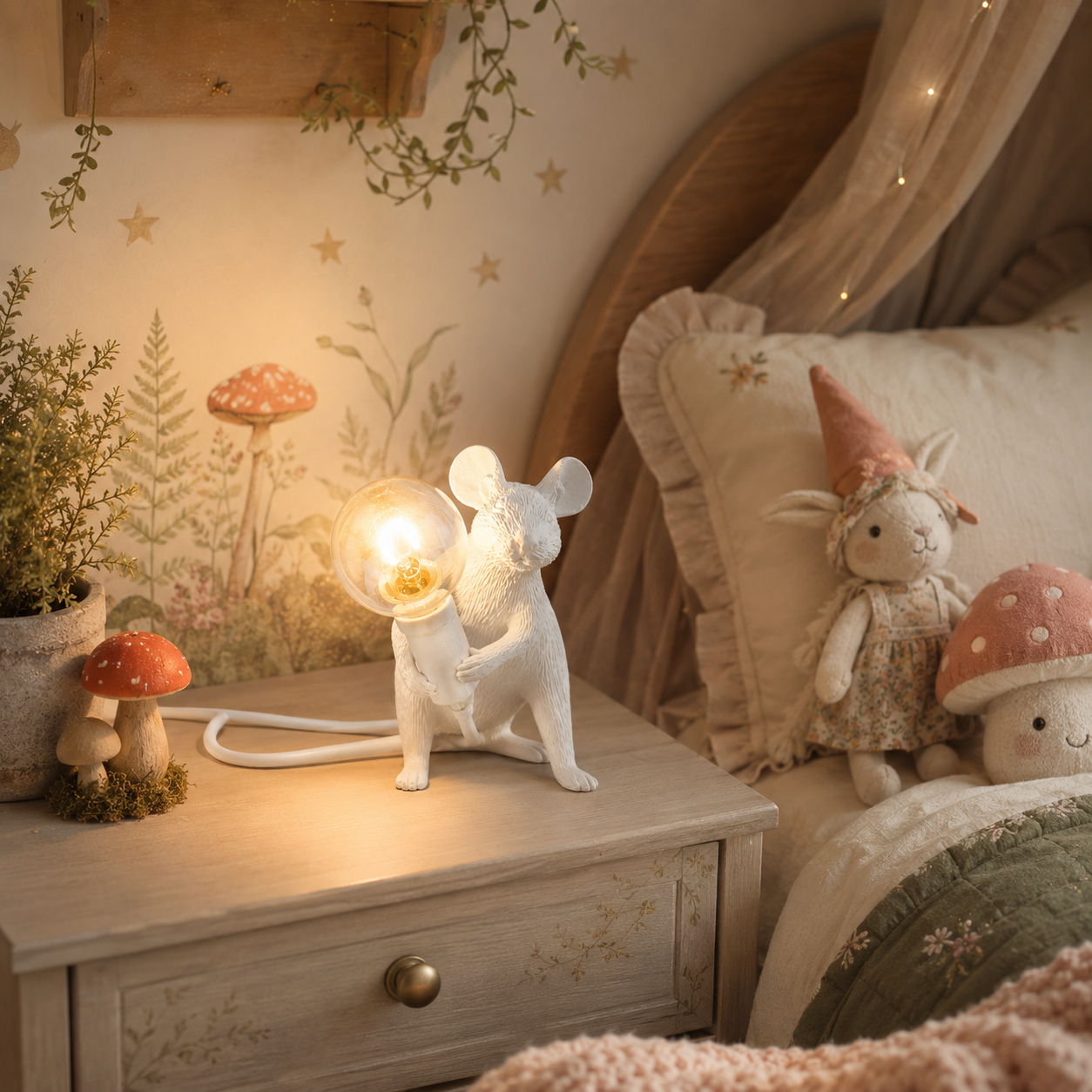 Otis | Mouse Resin Table Lamp