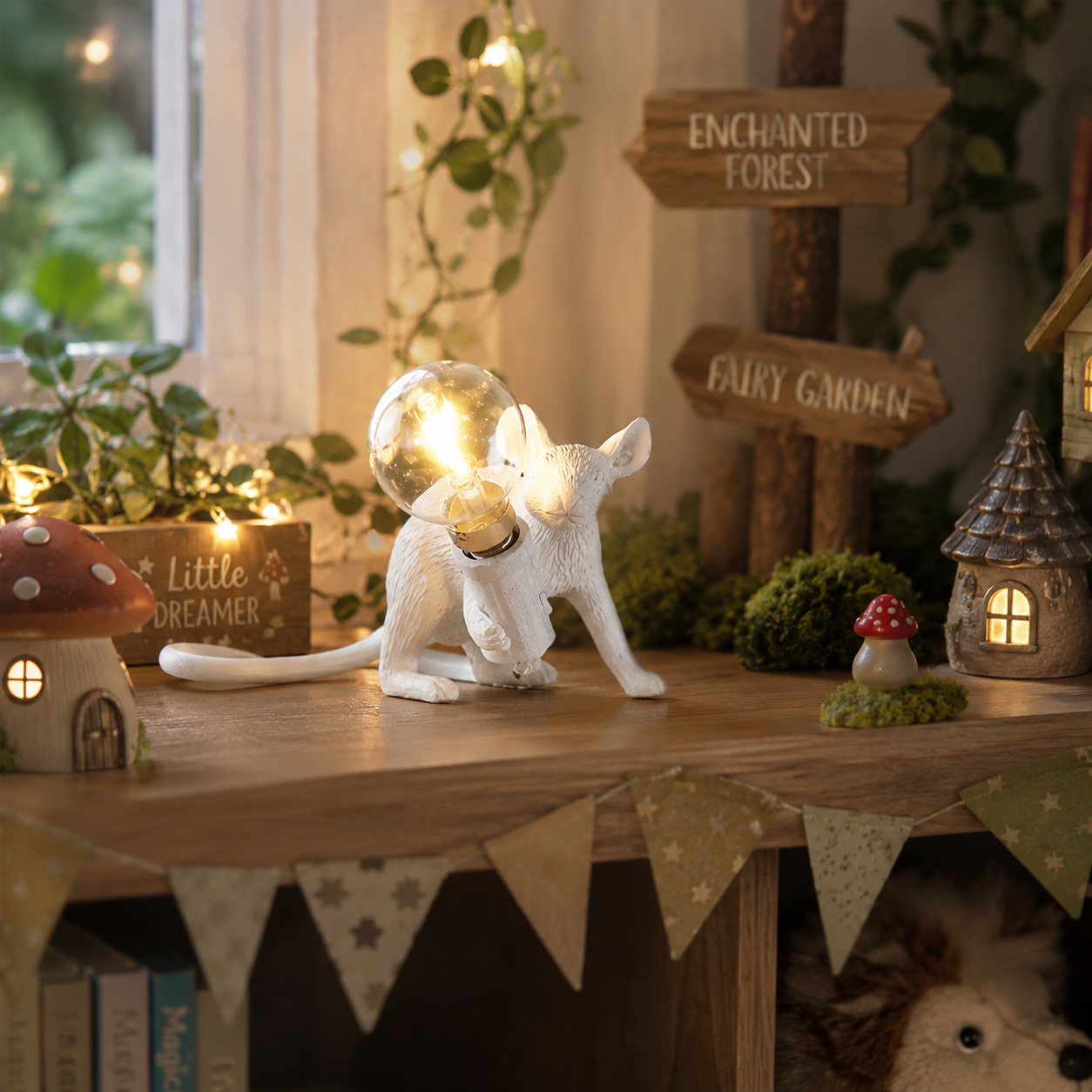 Otis | Mouse Resin Table Lamp