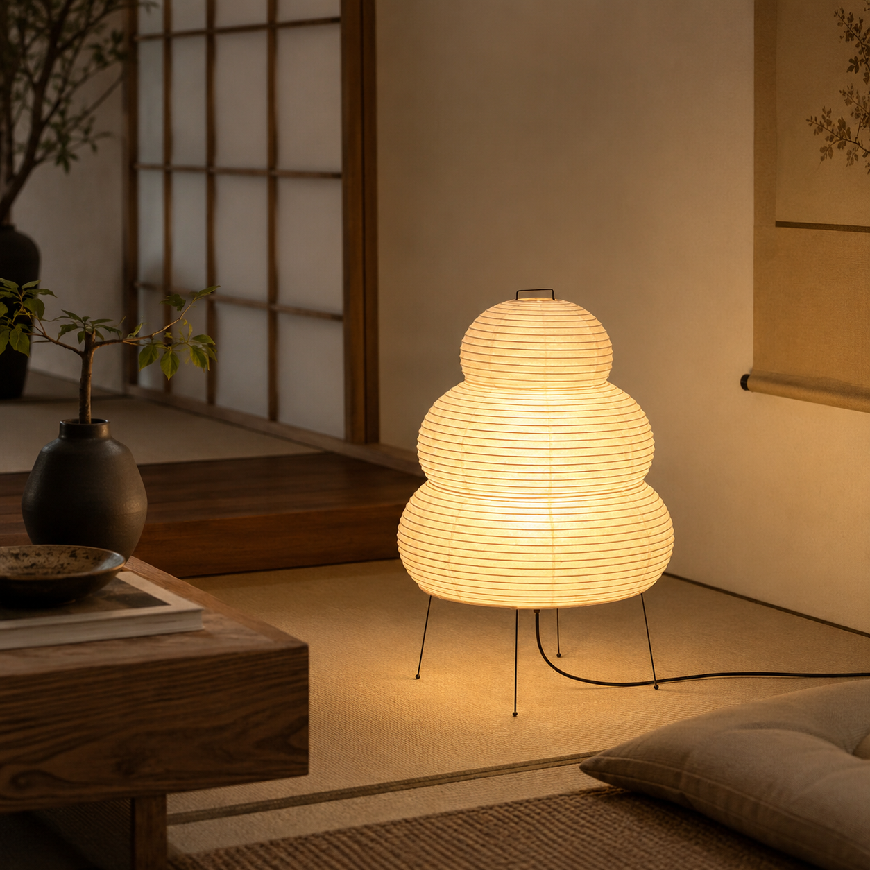 Ren | Japanese Paper Lantern Lamp