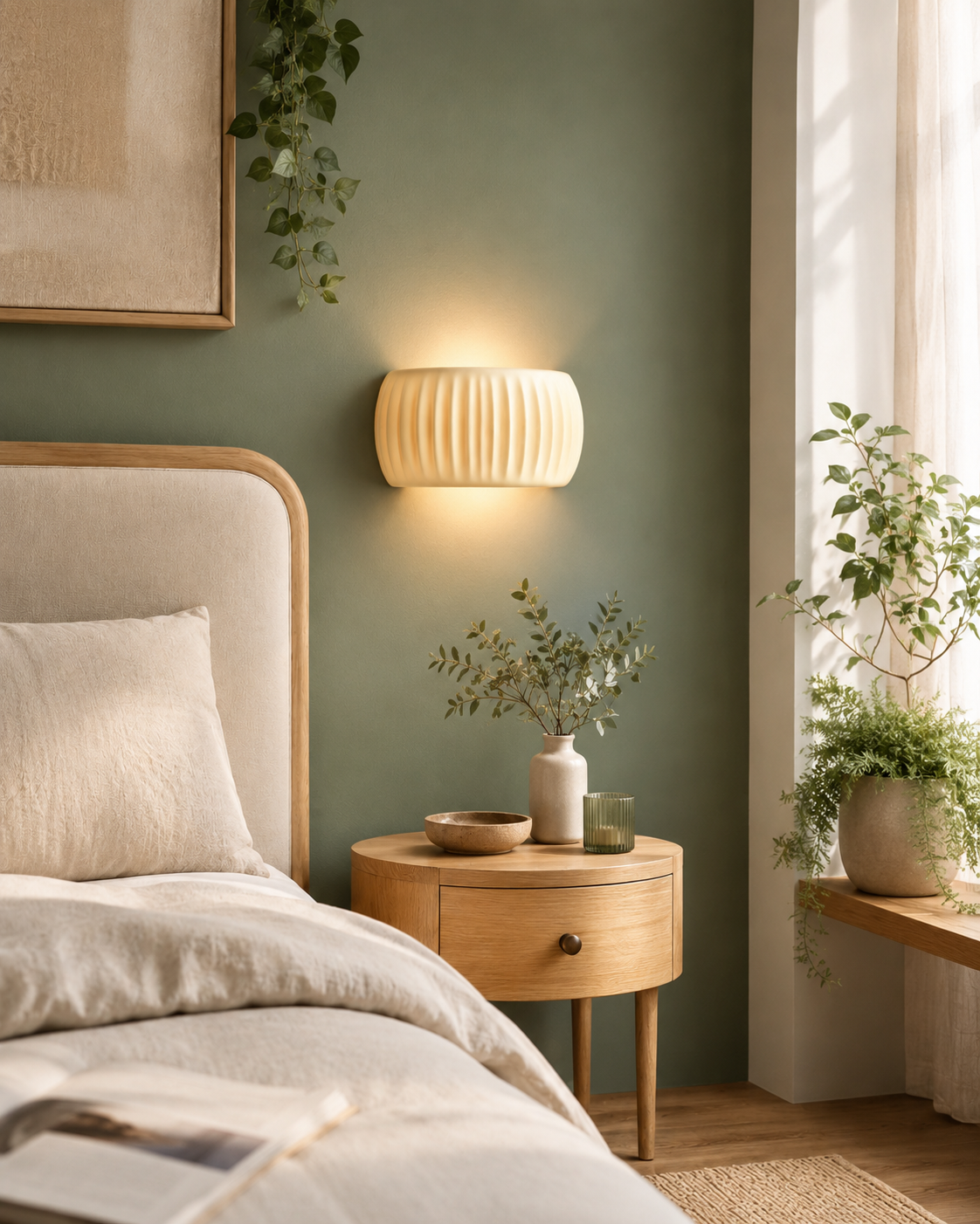 Gio | Modern French Resin Wall Lamp