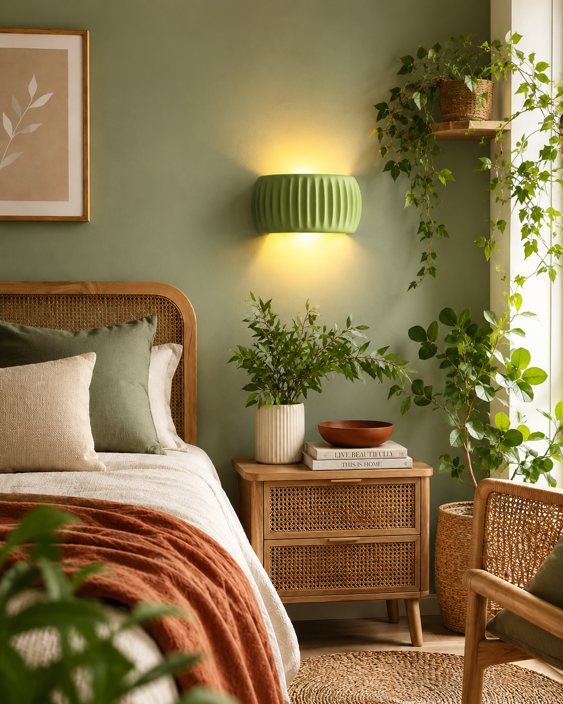 Gio | Modern French Resin Wall Lamp