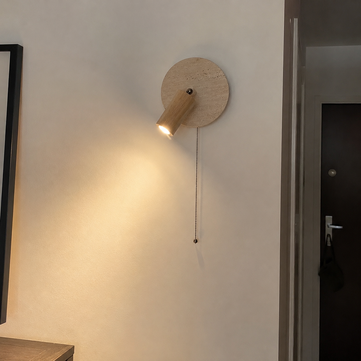 Mado | Travertine Reading Wall Sconce